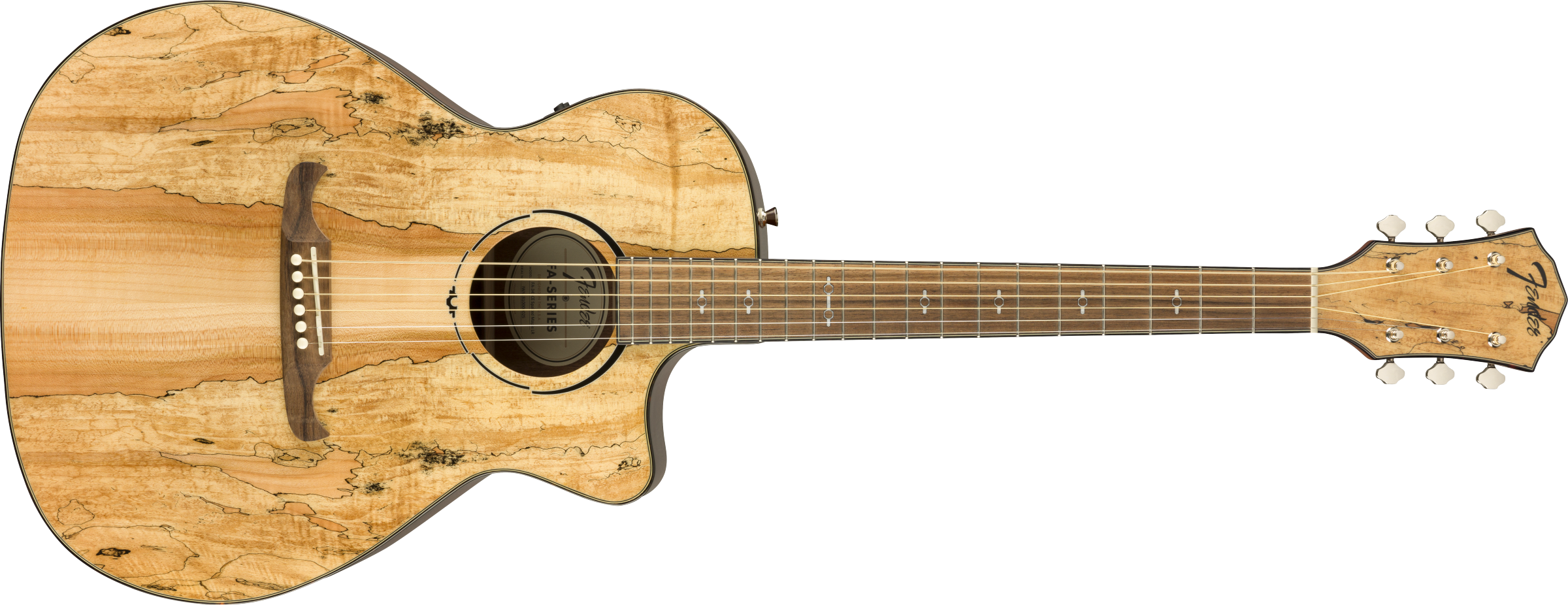 2019 Limited Edition FA-345CE Auditorium, Spalted Maple Top
